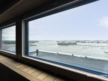 Näkymä yhtiön saunasta