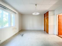 Seiniä on vuokralaisen lupa maalata halutessaan omakustanteisesti.